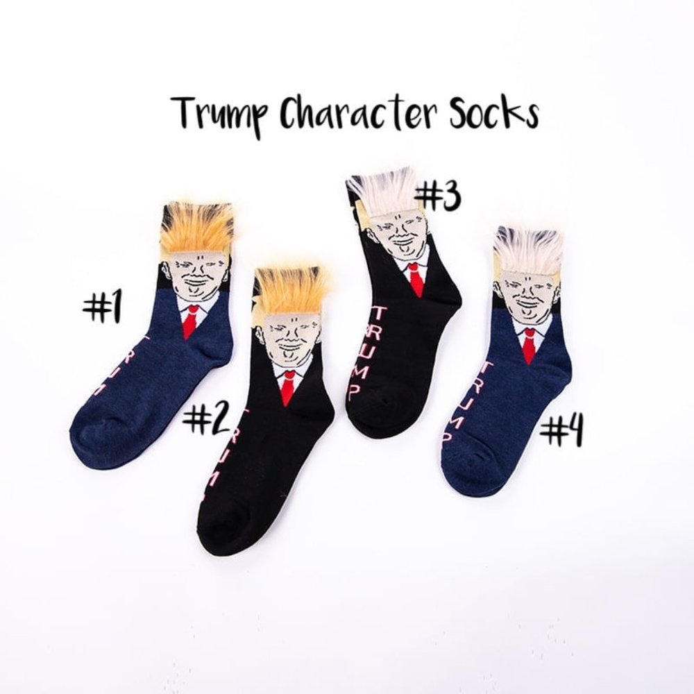 TRUMP Character Socks